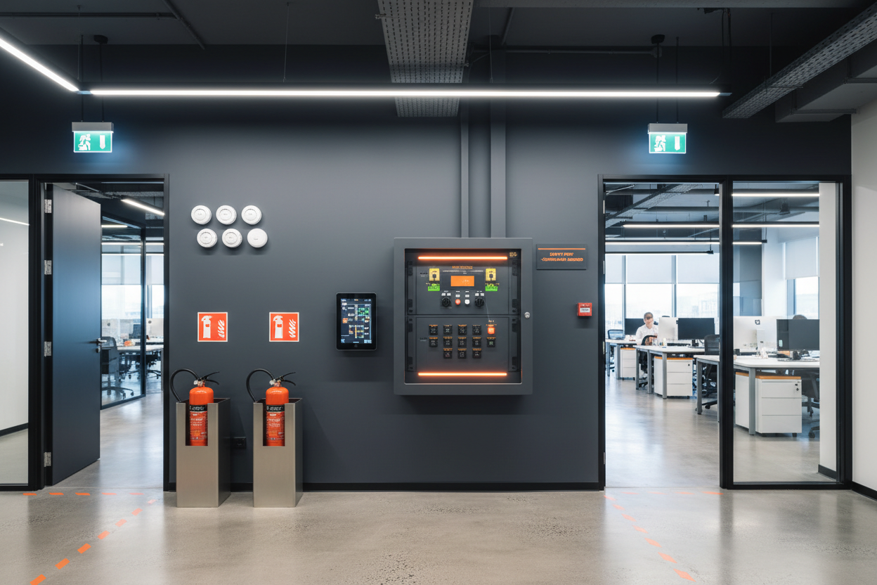 Fire safety and controlling B2b